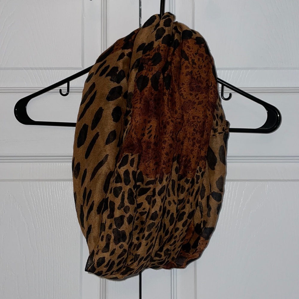 Cheetah scarf